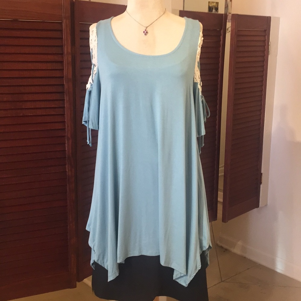 Blue Green Tunic